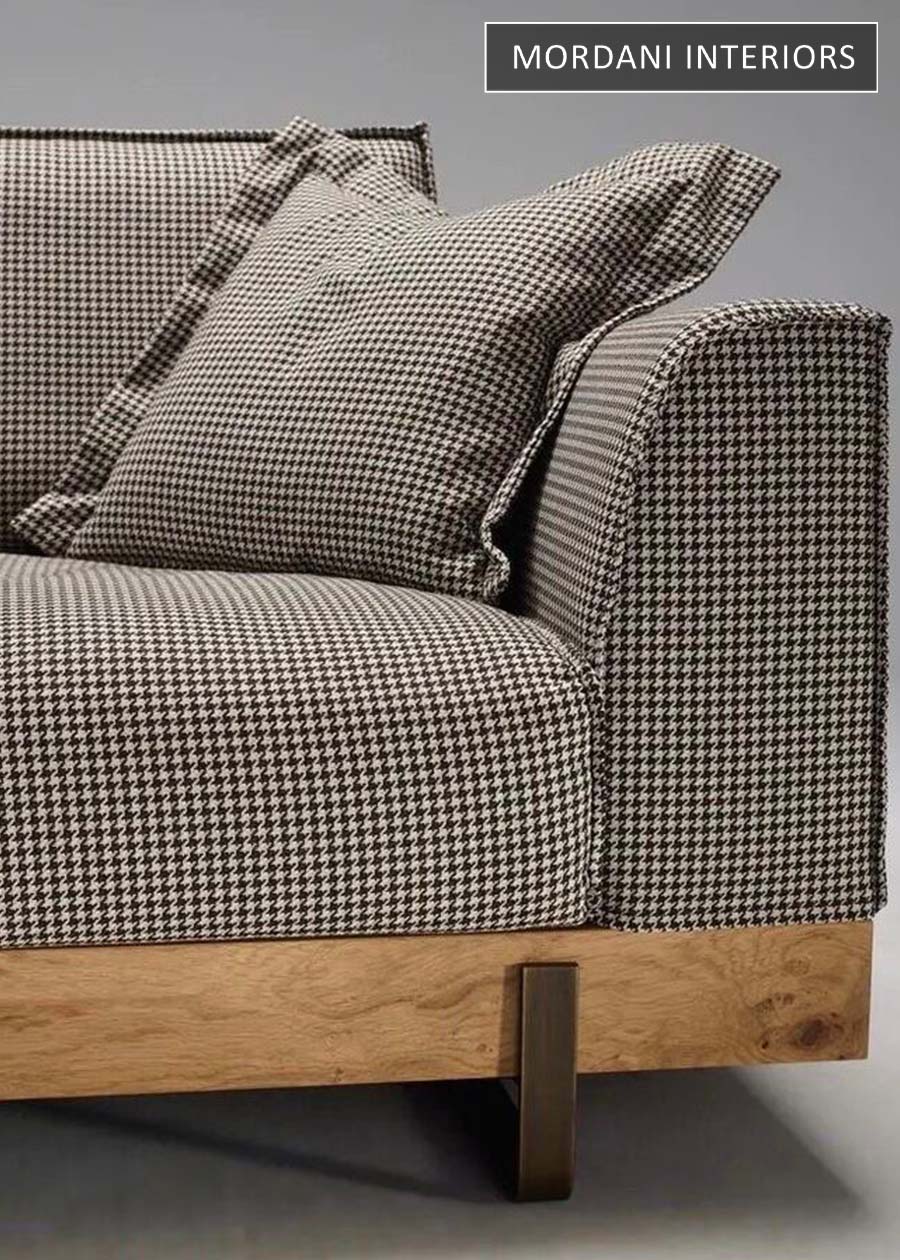 Houdstooth Jacquard Upholstery